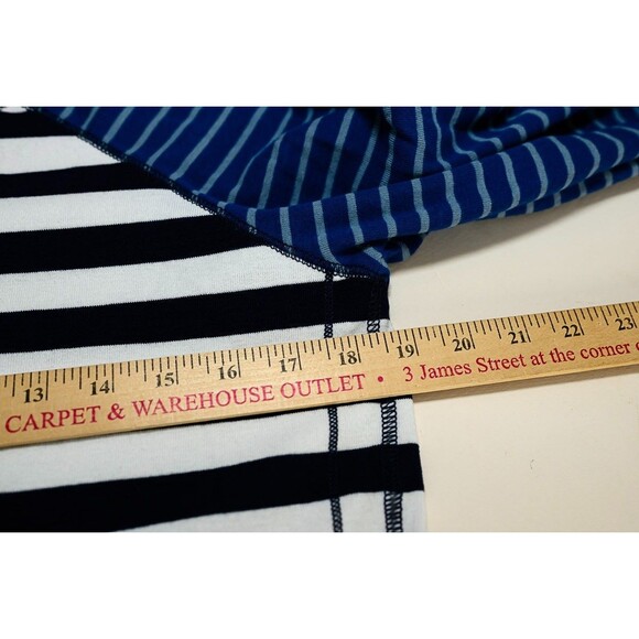 Eddie Bauer Legend Wash Striped longsleeve top M womens pullover Shirt - Picture 6 of 7